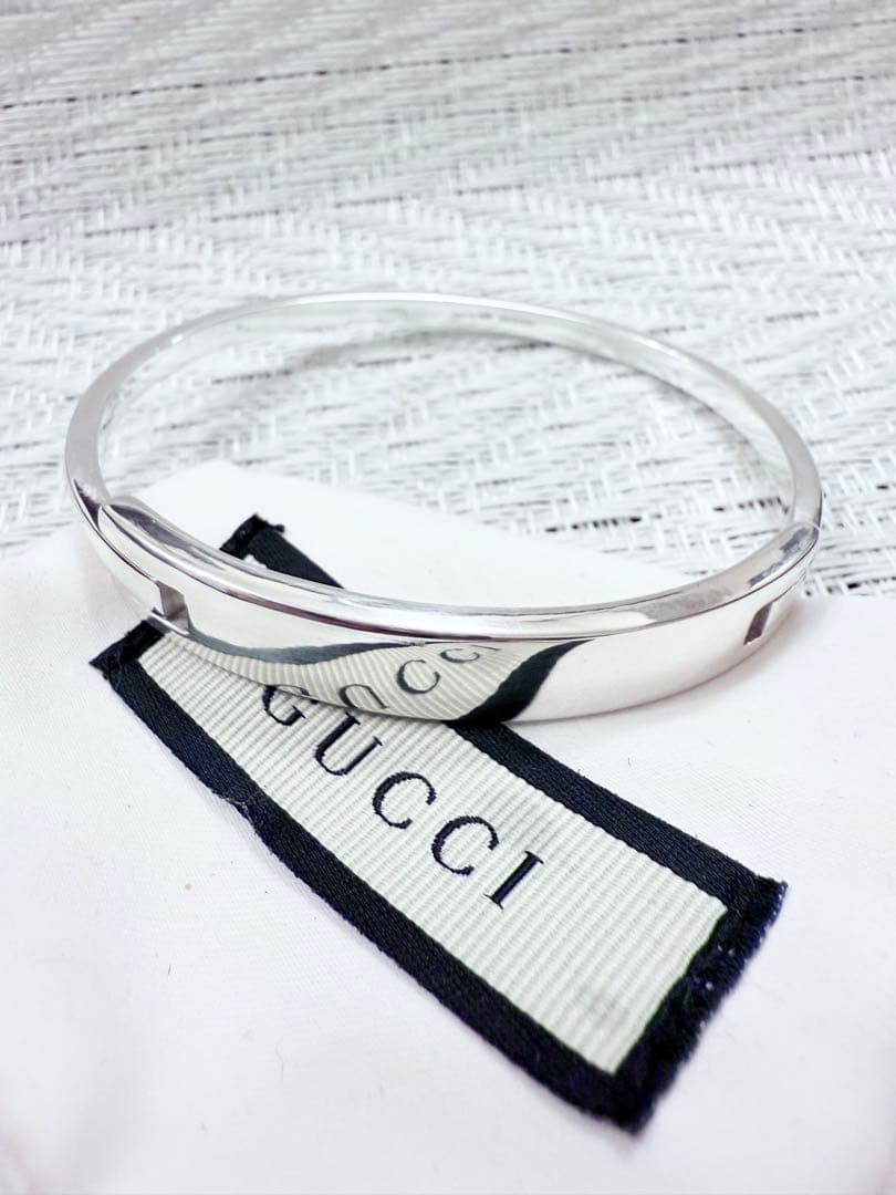 GUCCI グッチ　バングル 925 シルバー　ブレスレット