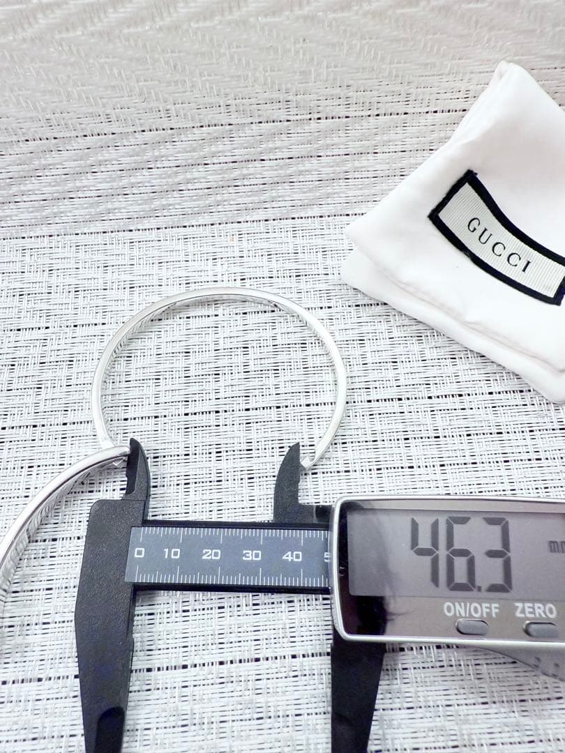 GUCCI グッチ　バングル 925 シルバー　ブレスレット