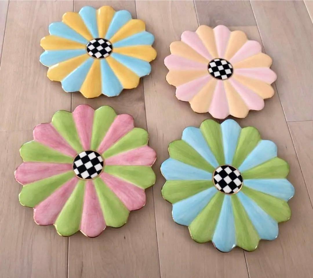 日本未発売❗️マッケンジーチャイルズ　Mackenzie お皿4枚