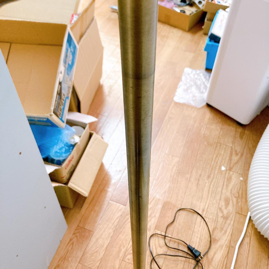 アートワークスタジオ 3灯クラシックフロアー本体 ゴールド E26型|2503|