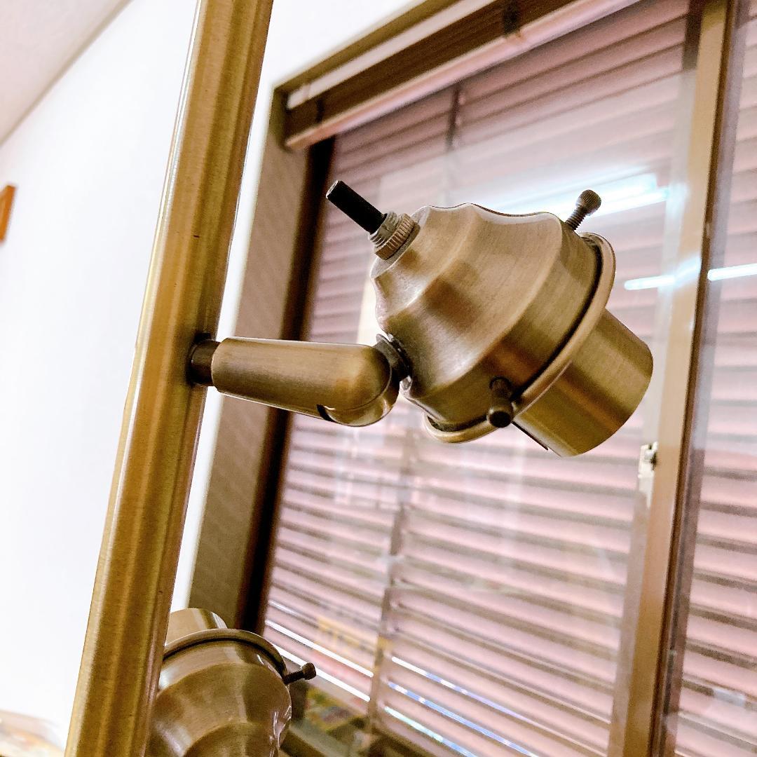 アートワークスタジオ 3灯クラシックフロアー本体 ゴールド E26型|2503|