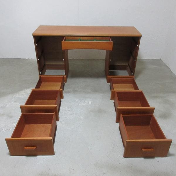 イギリス ビンテージ 家具 McINTOSH デスク 机 書斎 英国 6098e