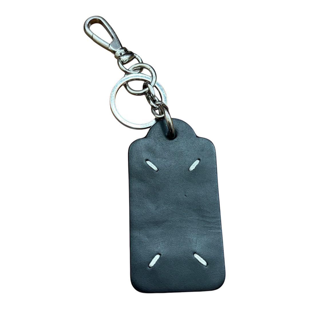 Margiela マルジェラ 4ステッチ キーリング キーチャーム ブラック