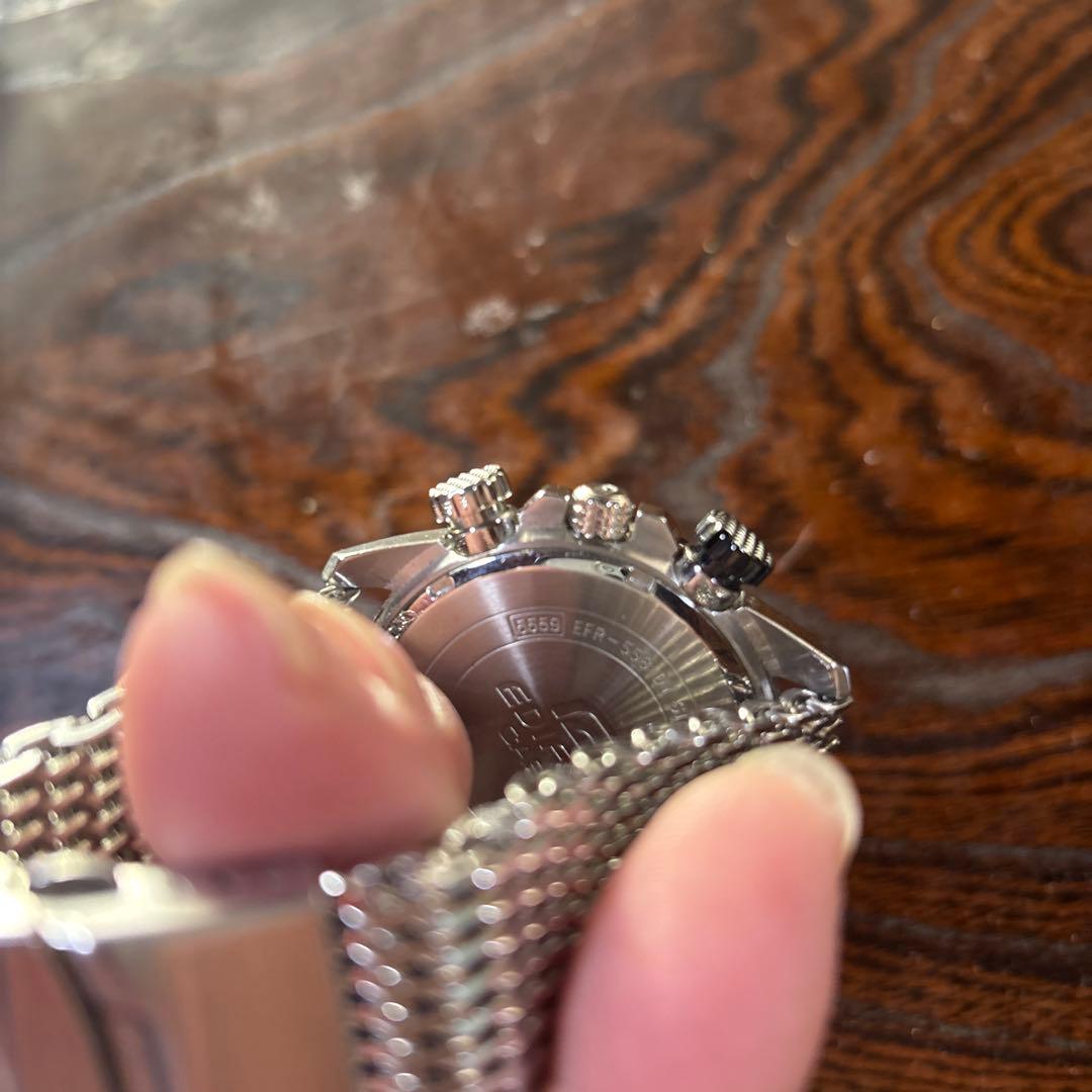 カシオ　Edifice EQS-920 クロノグラフ腕時計