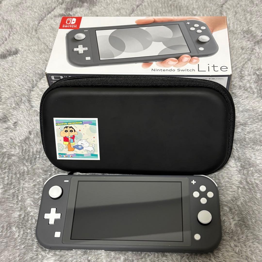 Nintendo Switch Lite グレー 本体&ケース