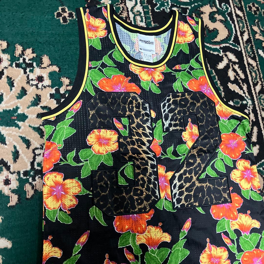 美品　adidas JEREMY SCOTT タンクトップ　ゲームシャツ　O