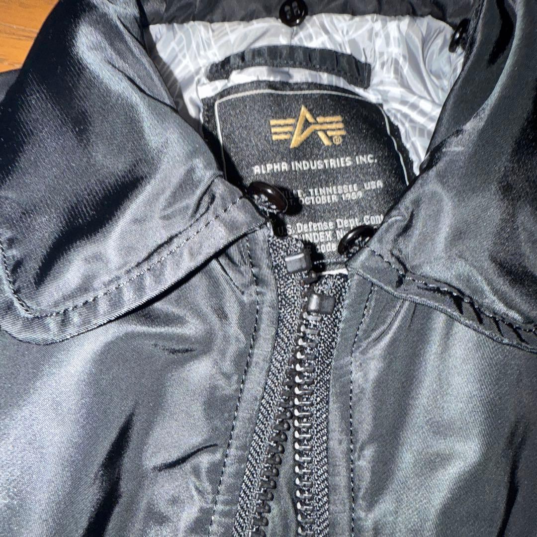 美品 ナンバーナイン アルファ ALPHA 別注 B-15 S 黒