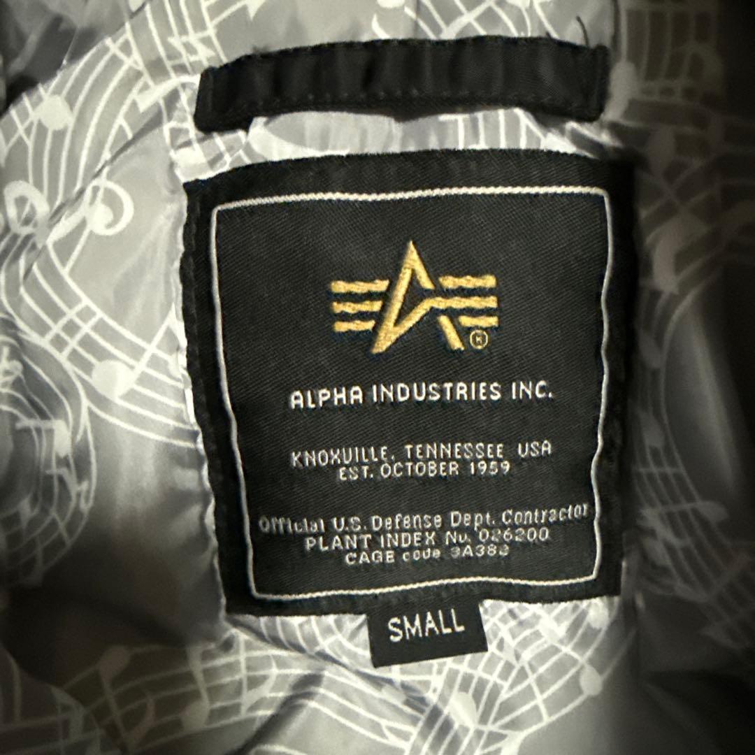 美品 ナンバーナイン アルファ ALPHA 別注 B-15 S 黒