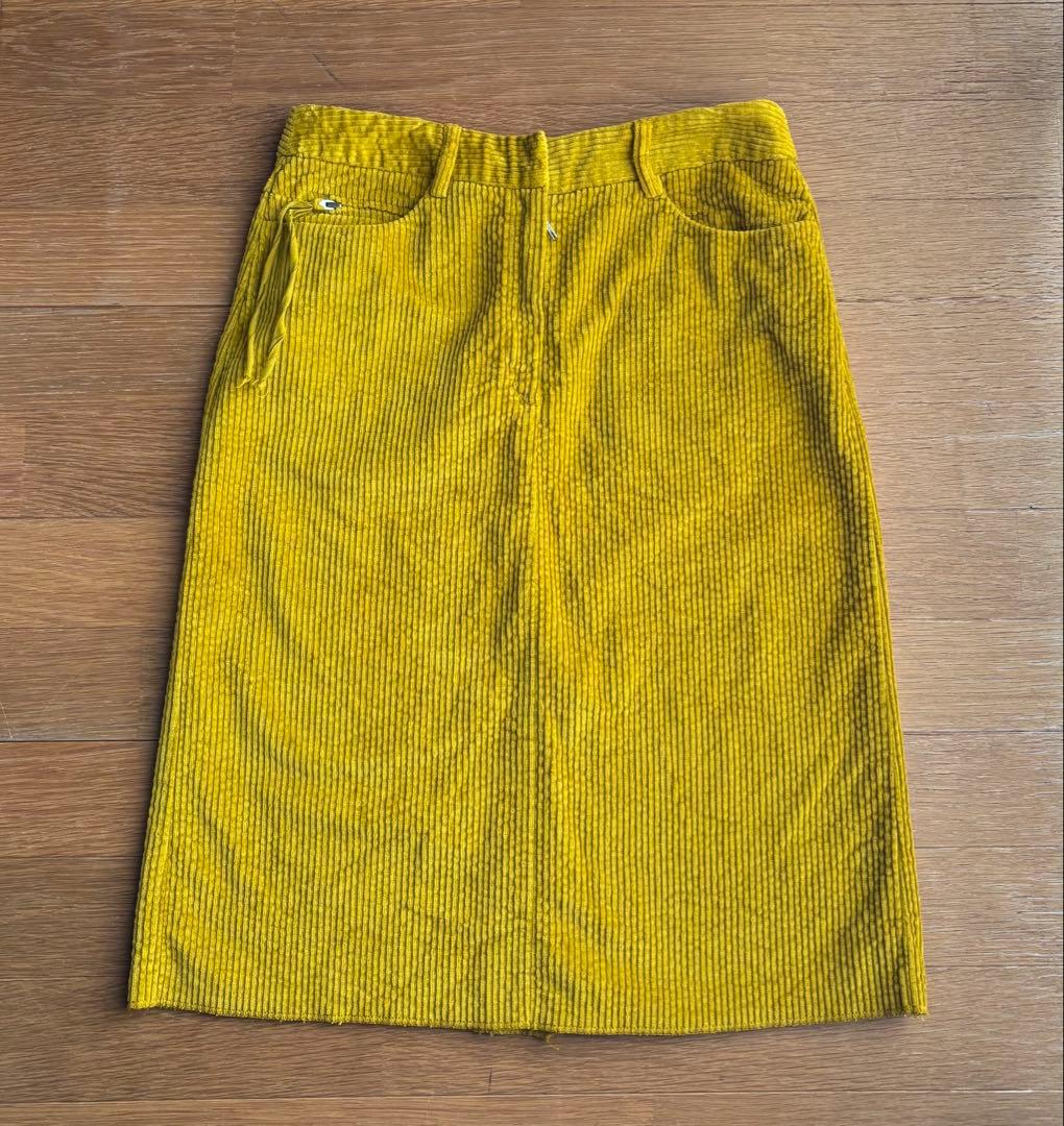 マルタンマルジェラ 6ライン 2001AW コーデュロイスカート