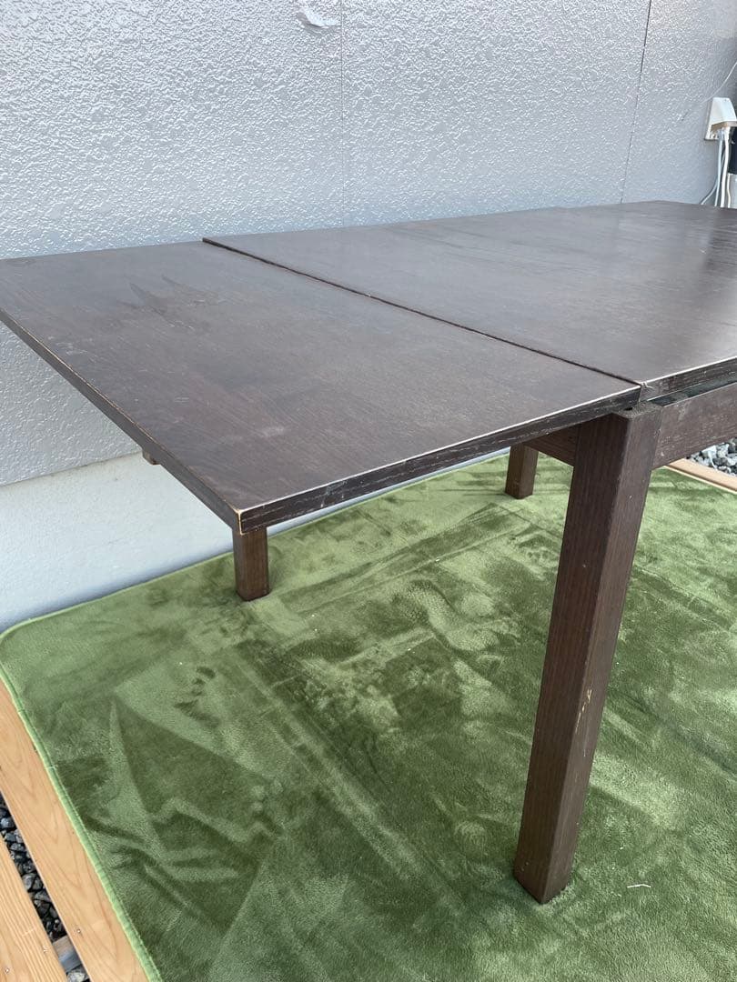 【埼玉直接引取で値引】IKEA イケア　伸長式ダイニングテーブル　BJURSTA