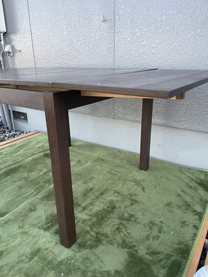 【埼玉直接引取で値引】IKEA イケア　伸長式ダイニングテーブル　BJURSTA