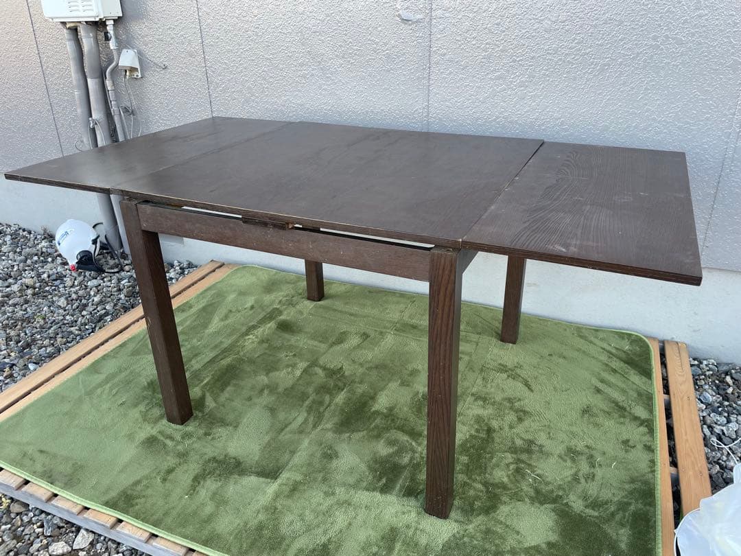 【埼玉直接引取で値引】IKEA イケア　伸長式ダイニングテーブル　BJURSTA