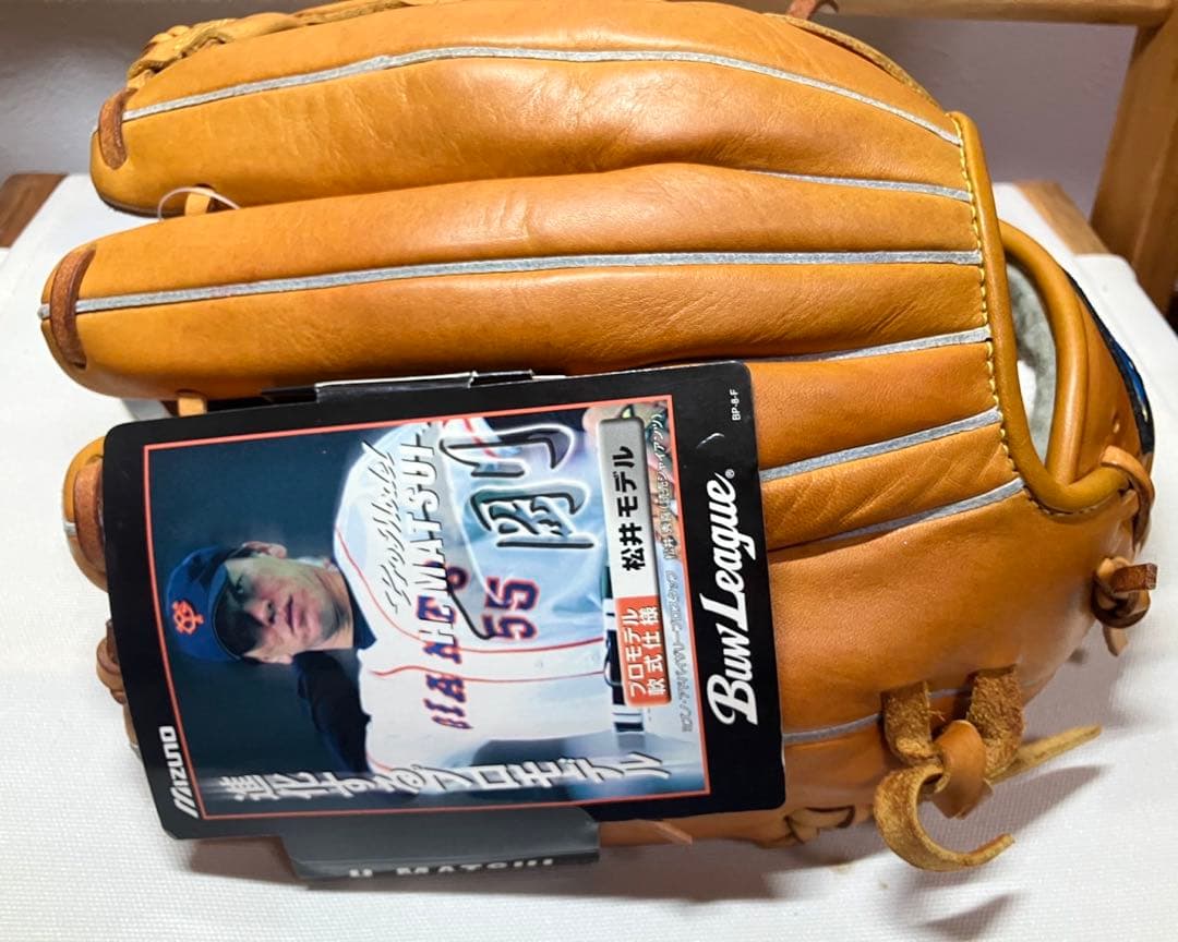 未使用品　ミズノ　ビューリーグ　軟式用グローブ　松井モデル