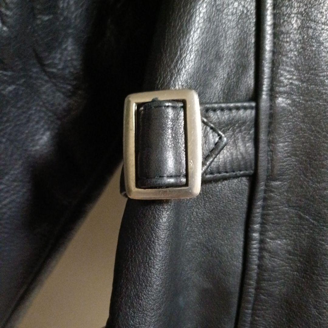 希少　Wind Armor レザージャケット　スカル　ファイヤー　本革