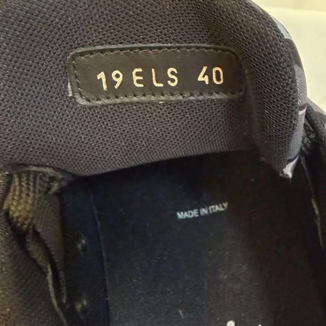 美品 DIOR B24 オブリーク スニーカー ネイビー 40(25cm)