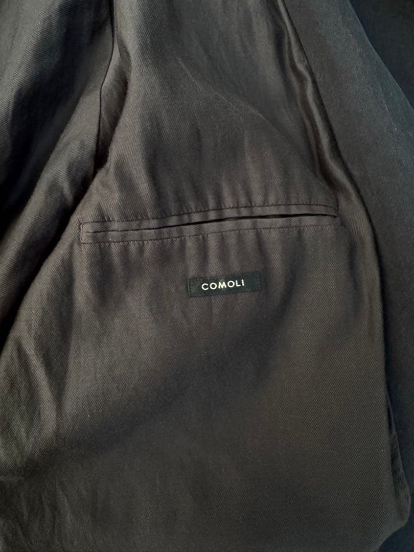 COMOLIコモリ　ウォッシュド タイロッケンコート 22SS サイズ2