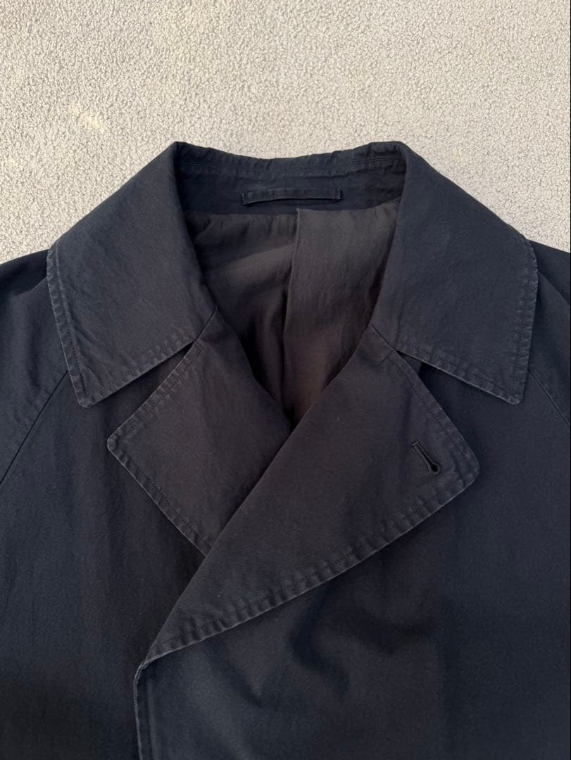 COMOLIコモリ　ウォッシュド タイロッケンコート 22SS サイズ2