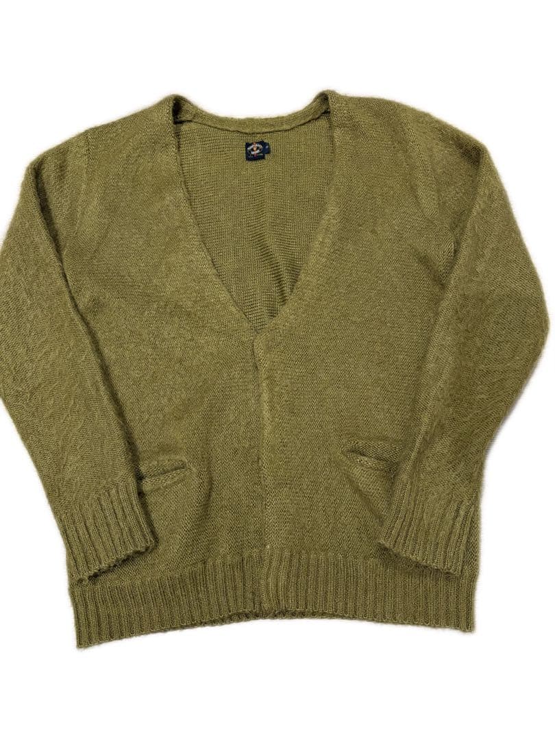 TOWNCRAFT モヘアカーディガン モヘア15%