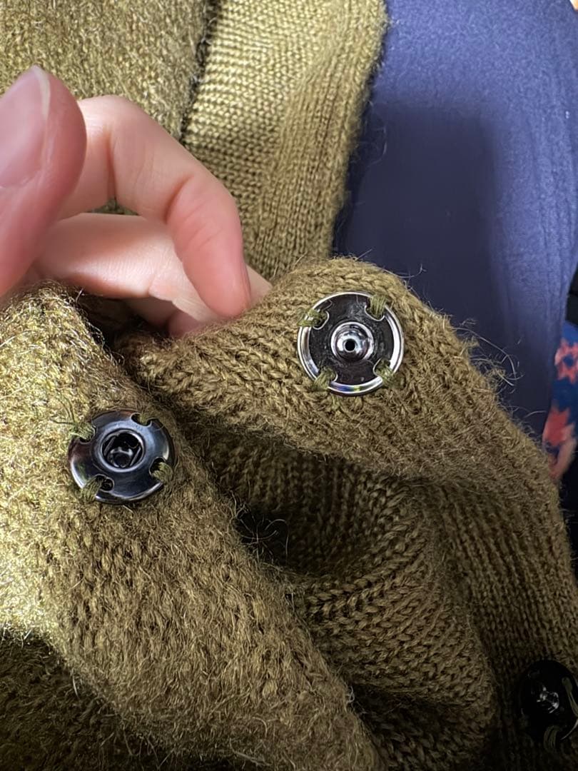 TOWNCRAFT モヘアカーディガン モヘア15%