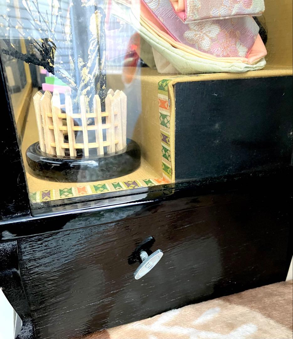 雛人形 ガラスケース付き(店展示品)