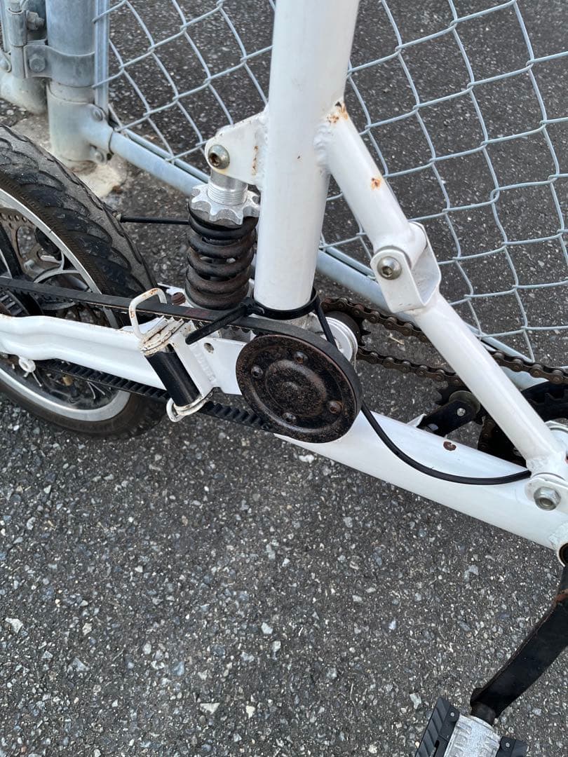 未整備　cycle NINJA 折り畳み自転車　14インチ