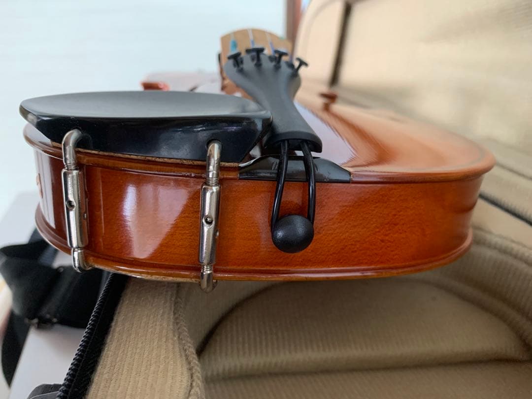 専用出品 SUZUKI バイオリン No200e 1/4 スズキ弓 肩当て 松脂