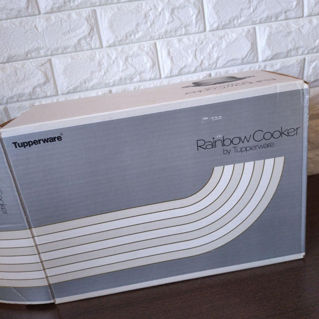 ♦未使用　タッパーウェア　寸胴鍋　(２１cm ５.４L)　レインボークッカー