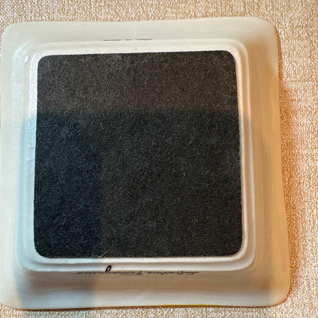 サルヴァトーレ・フェラガモ　角皿　3枚セット　ミニトレー 孔雀　花