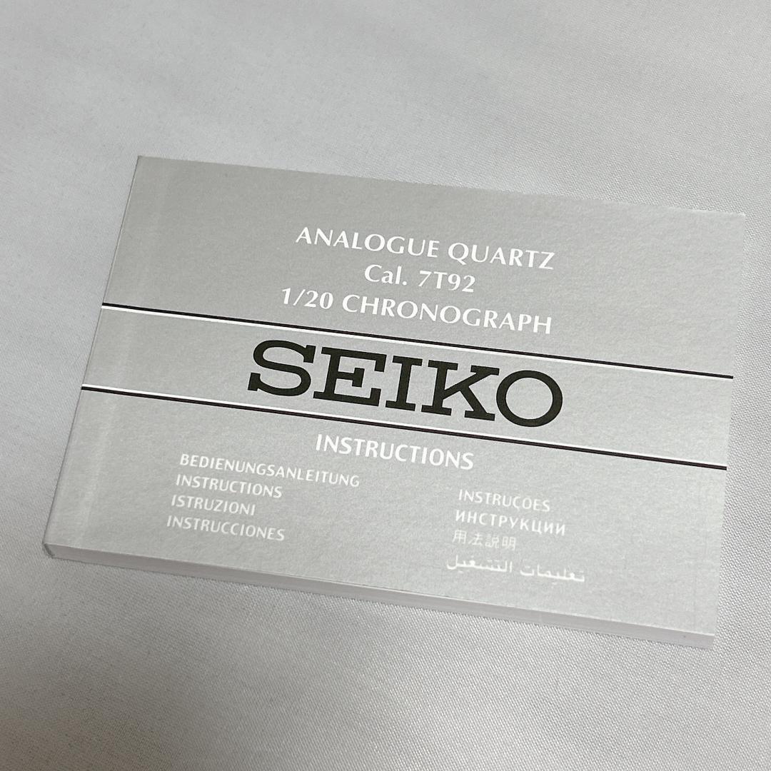 新品 未使用 SEIKO セイコー クロノグラフ 腕時計 SNDV37P1