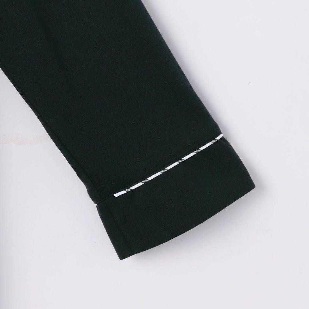 TENERITA 80/2 プレーンジャージレディースパジャマ　40L ネイビー