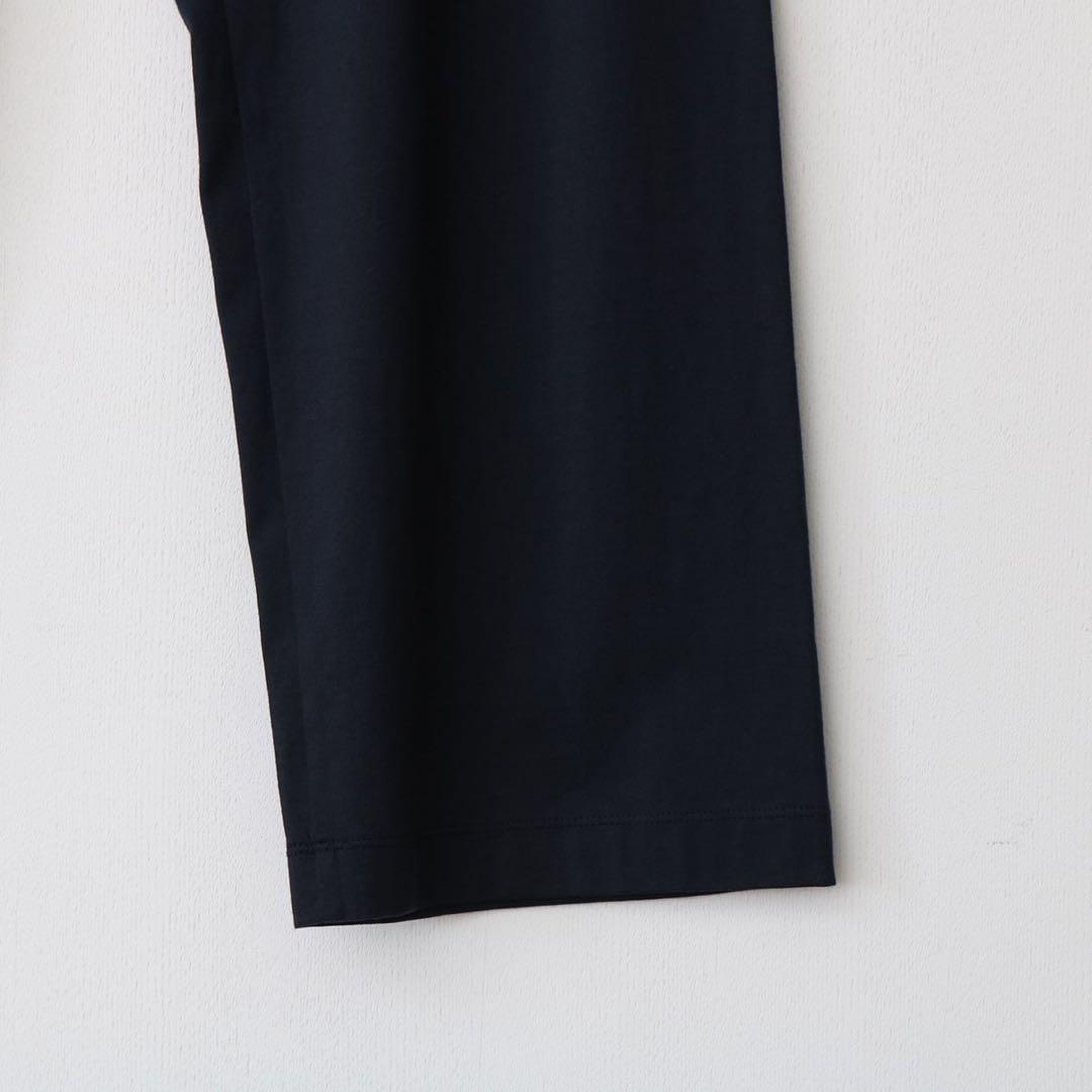 TENERITA 80/2 プレーンジャージレディースパジャマ　40L ネイビー