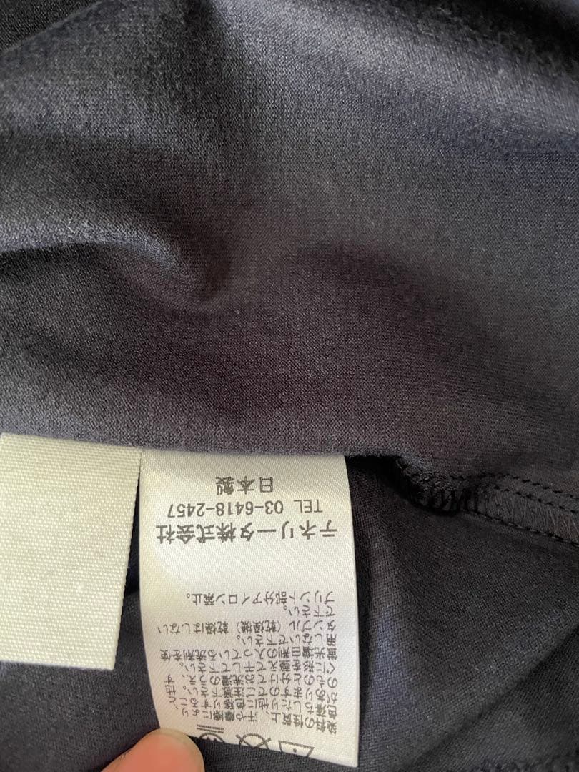 TENERITA 80/2 プレーンジャージレディースパジャマ　40L ネイビー