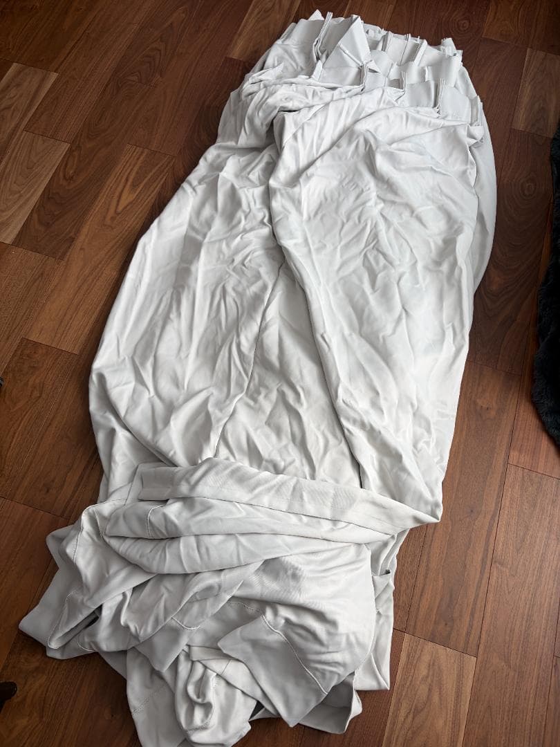 L字窓用カーテン 川島セルコン【TT9168】【FT7706】クリーム色