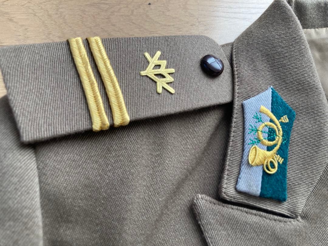 WW2 ルーマニア軍　山岳猟兵　中尉　制服上下　レプリカ