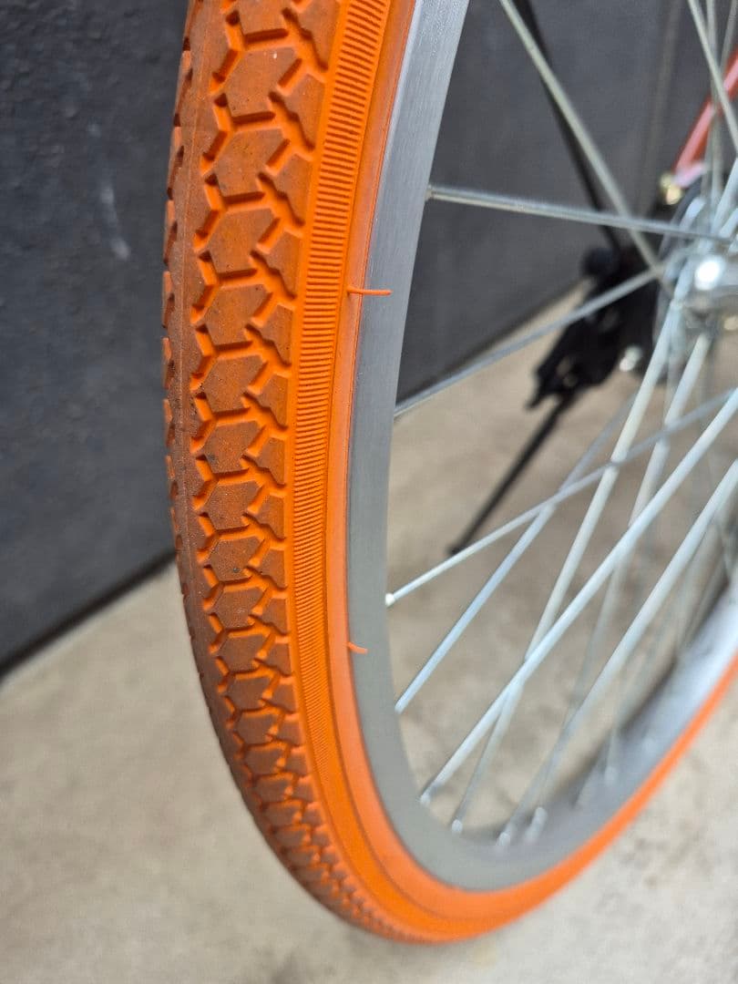 未使用に近い美品★ボルディ 折りたたみ自転車 シマノ製6段変速 26インチ★取説