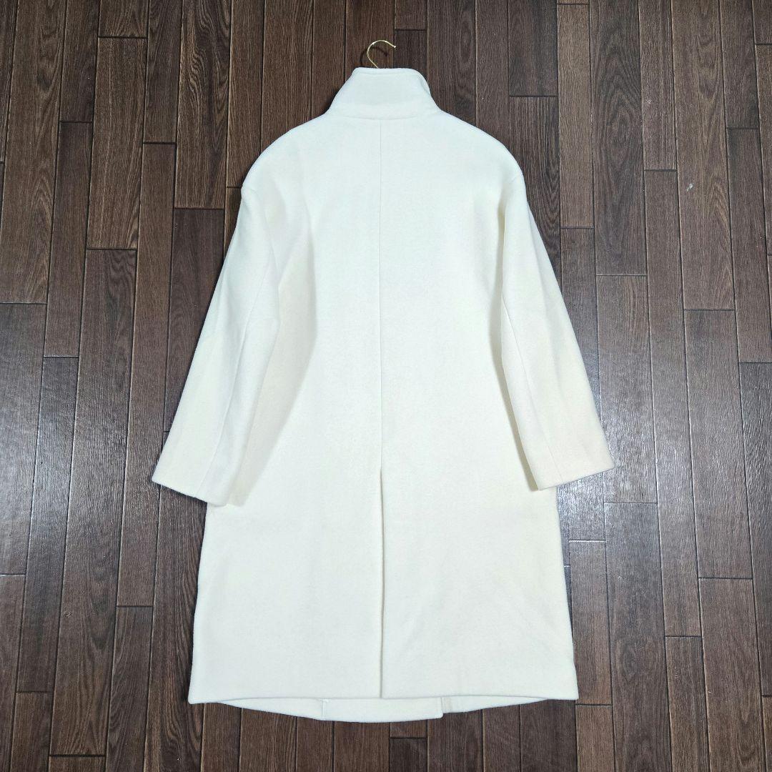 本日削除◆未使用◆ノーブル MTR ウール カシミヤ スタンドカラー コート