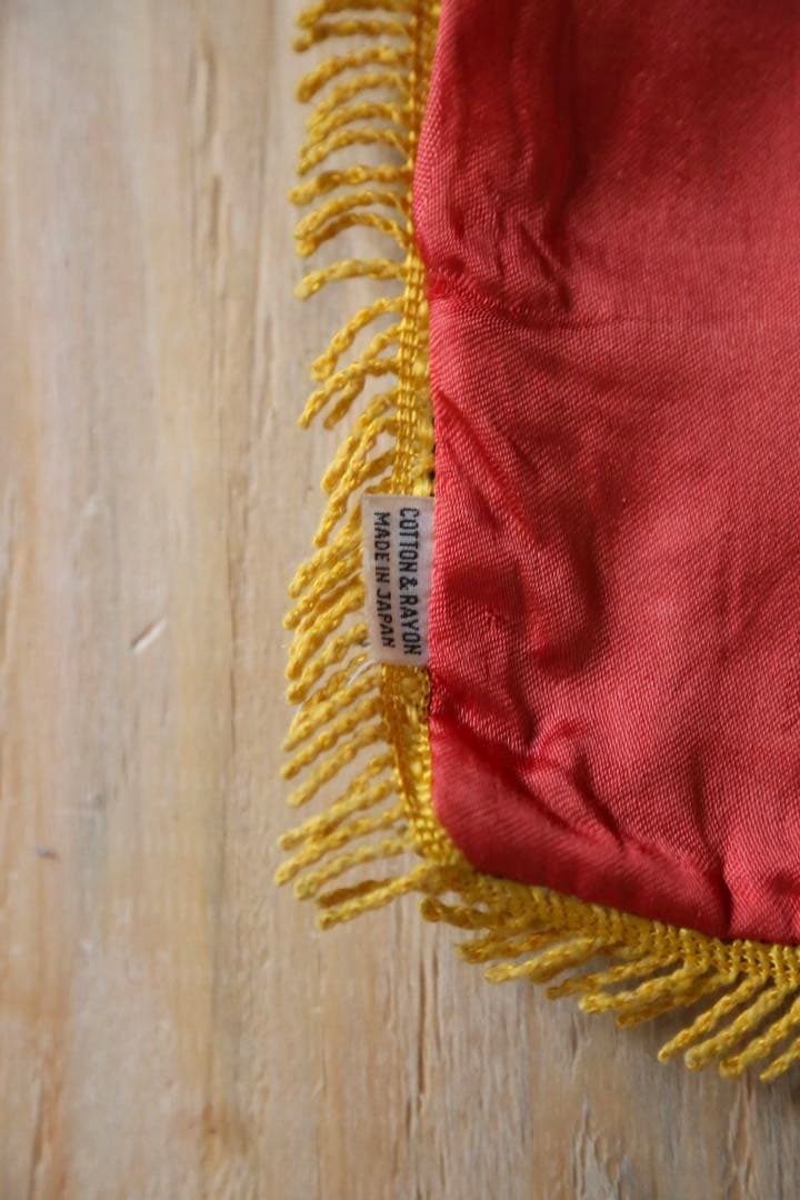 vintage 日本製 クッションカバー