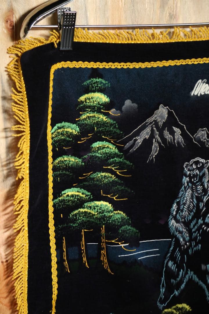 vintage 日本製 クッションカバー