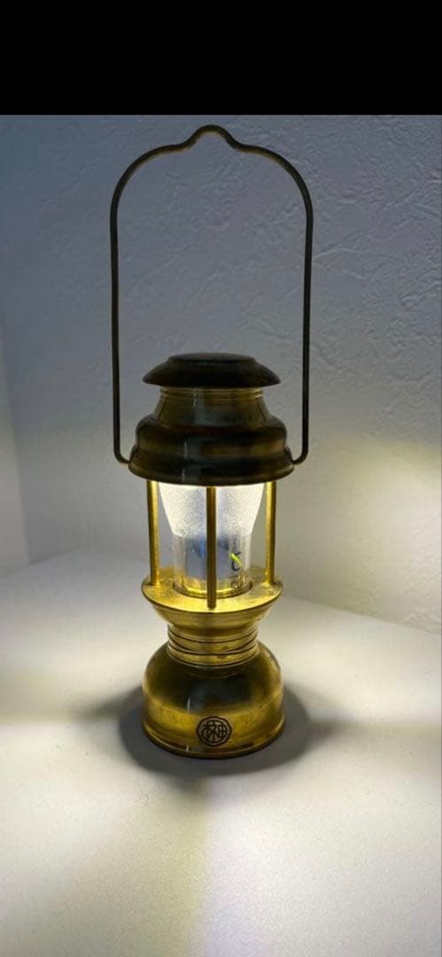 初期　名もなきランタン　ゴールゼロ専用　moai製シェード付き　アンバー対応