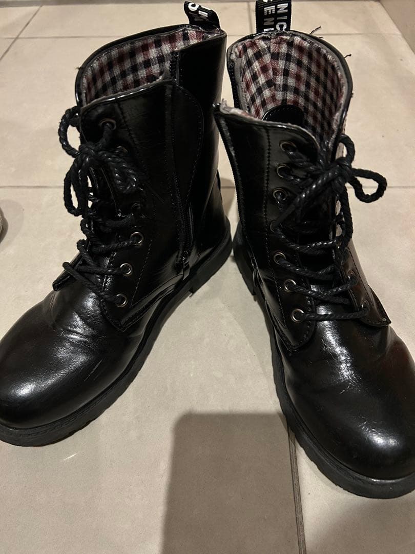 【アリサナ】卒業式袴一式 （160cm）+ブーツ（23.5cm位）+髪飾り