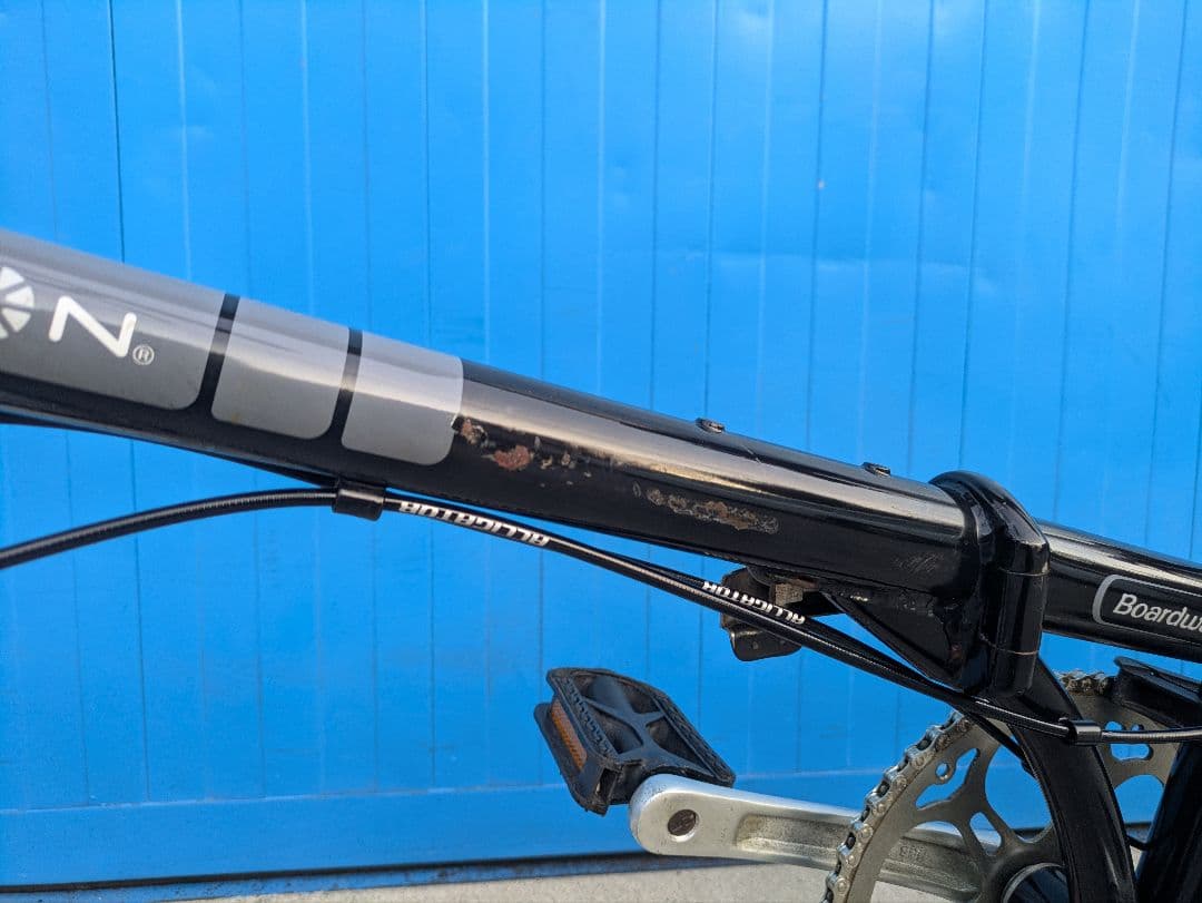 DAHON ダホン Boardwalk クロモリ　折り畳み自転車　ゆるキャン△