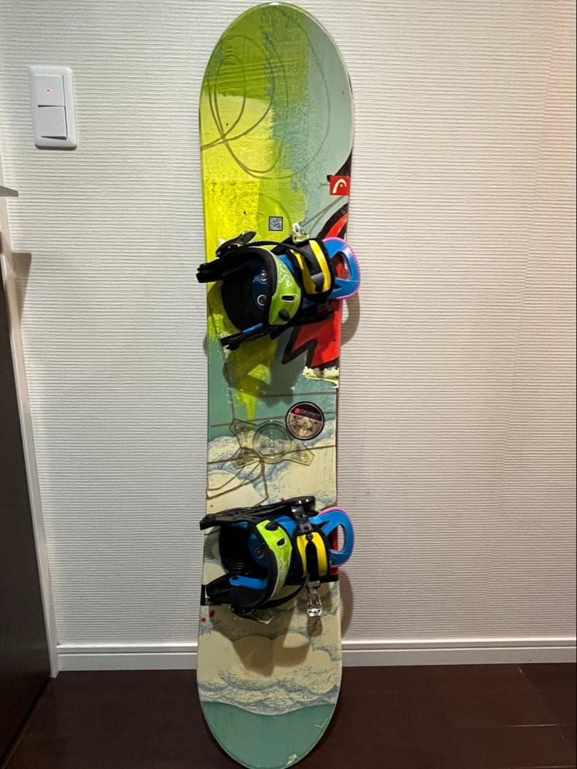 ジュニアスノーボード板　head128㎝