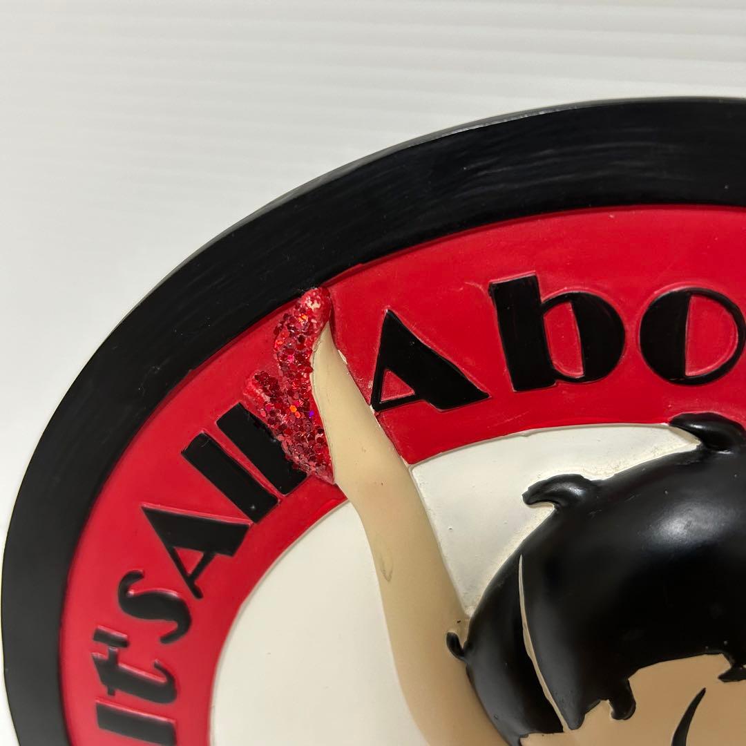 【希少1点限り】ベティちゃん Betty Boop 立体 プレート 飾り皿