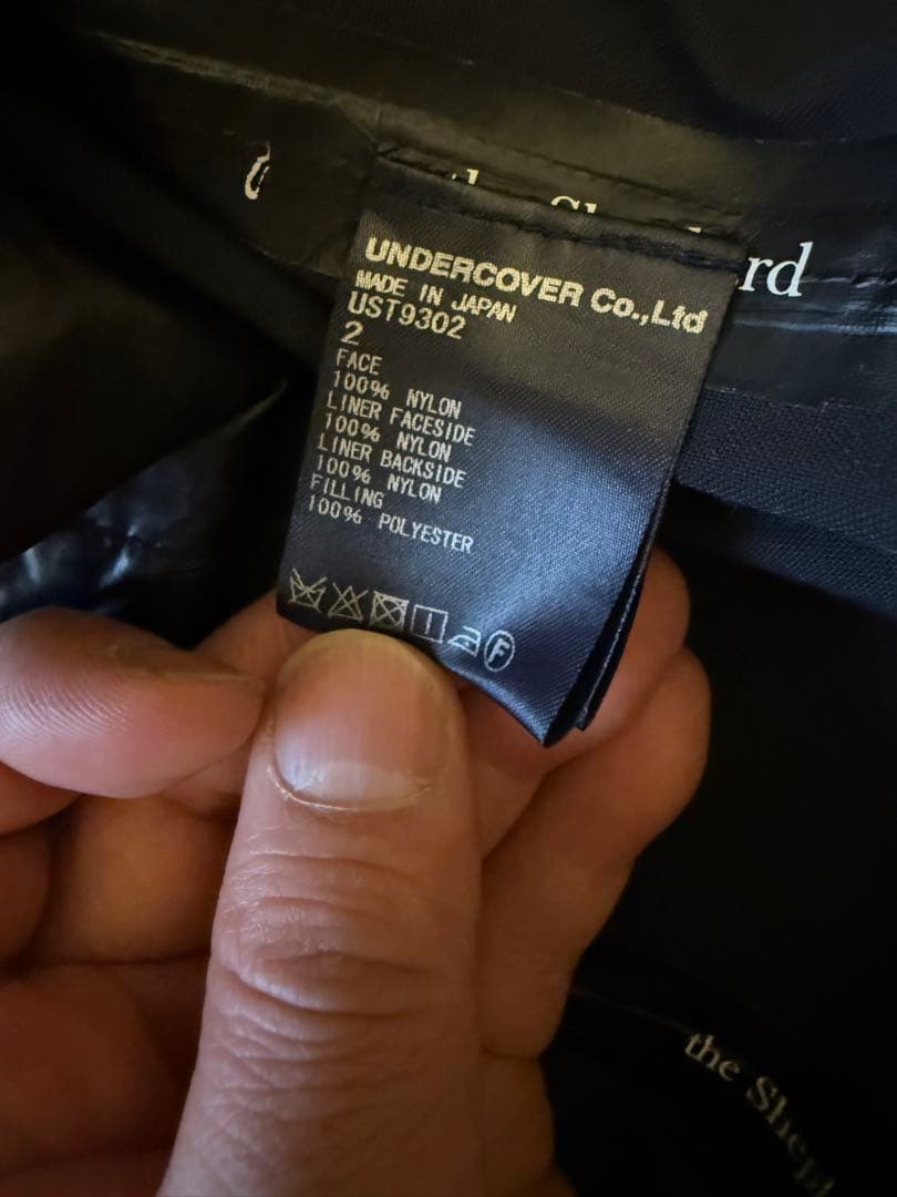 the Shepherd UNDERCOVERライナー付ステンカラーコート