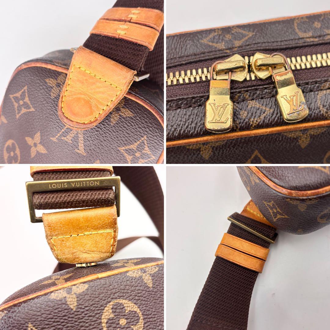 ルイヴィトン M51870 ポシェット ガンジュ ボディバッグ ウエストバッグ