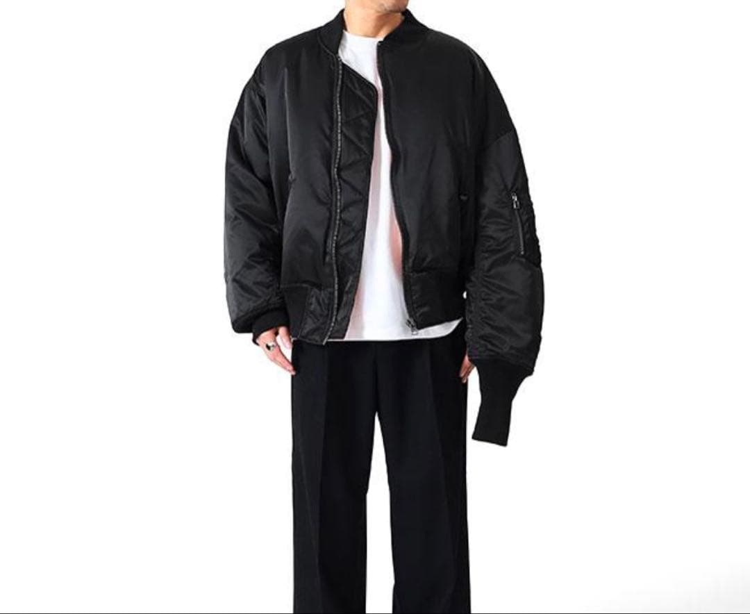 ジャケット・アウター FUMITO GANRYU Graffiti MA-1 Red Label