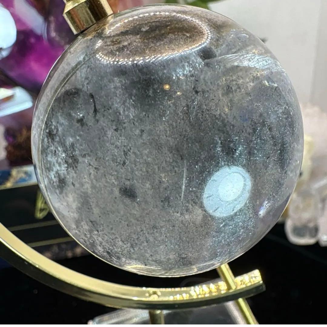レア♡高品質 ブルーガーデンクォーツスフィア♡No.2101