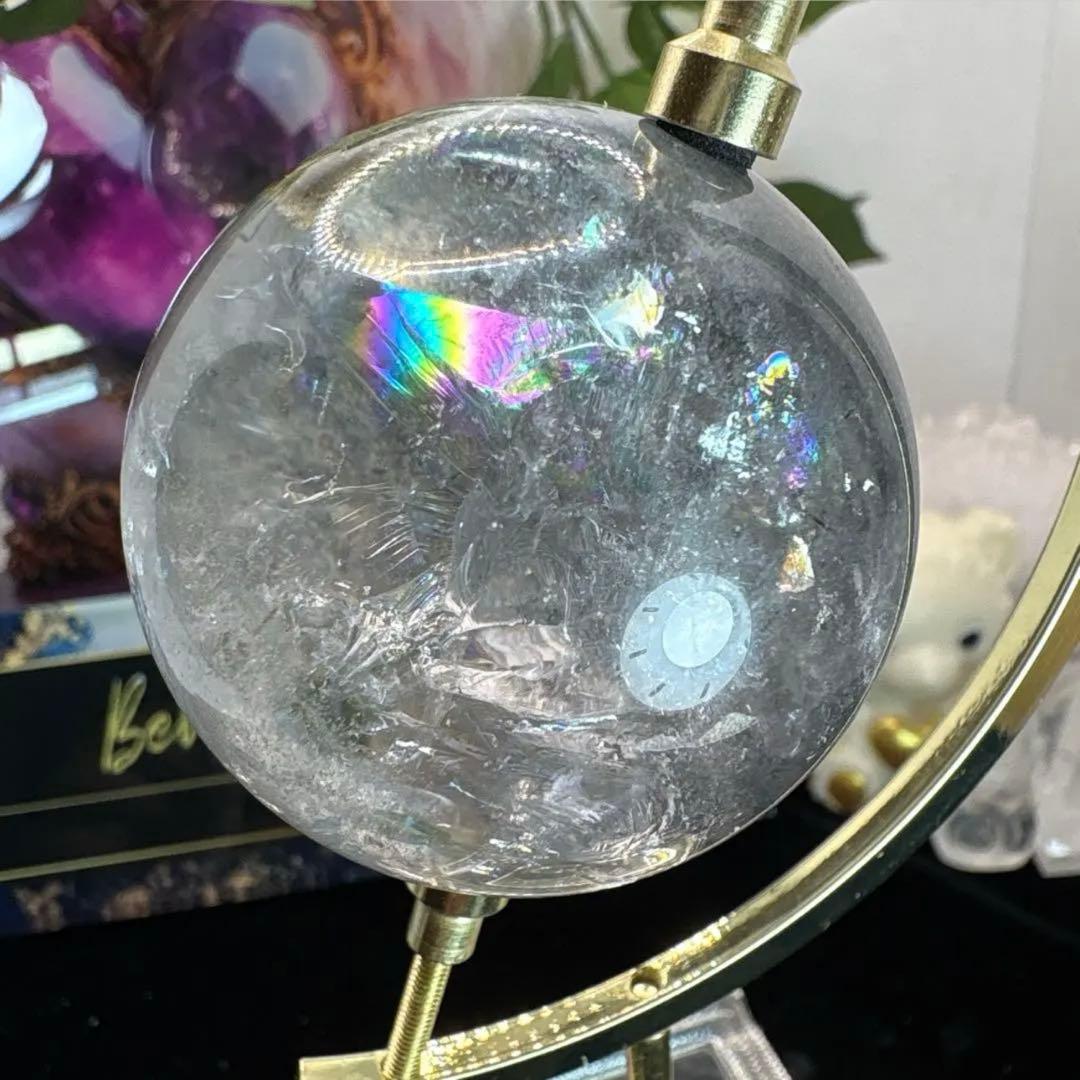 レア♡高品質 ブルーガーデンクォーツスフィア♡No.2101