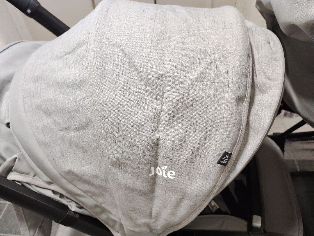 【美品】Joie エヴァライトデュオ グレー 2人乗りベビーカー