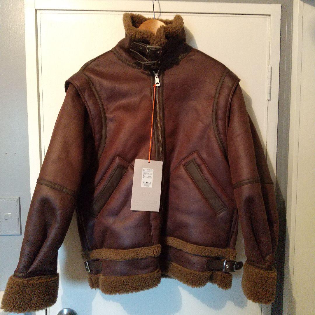 新品　SLY ムートンコート　ボア　サイズ1